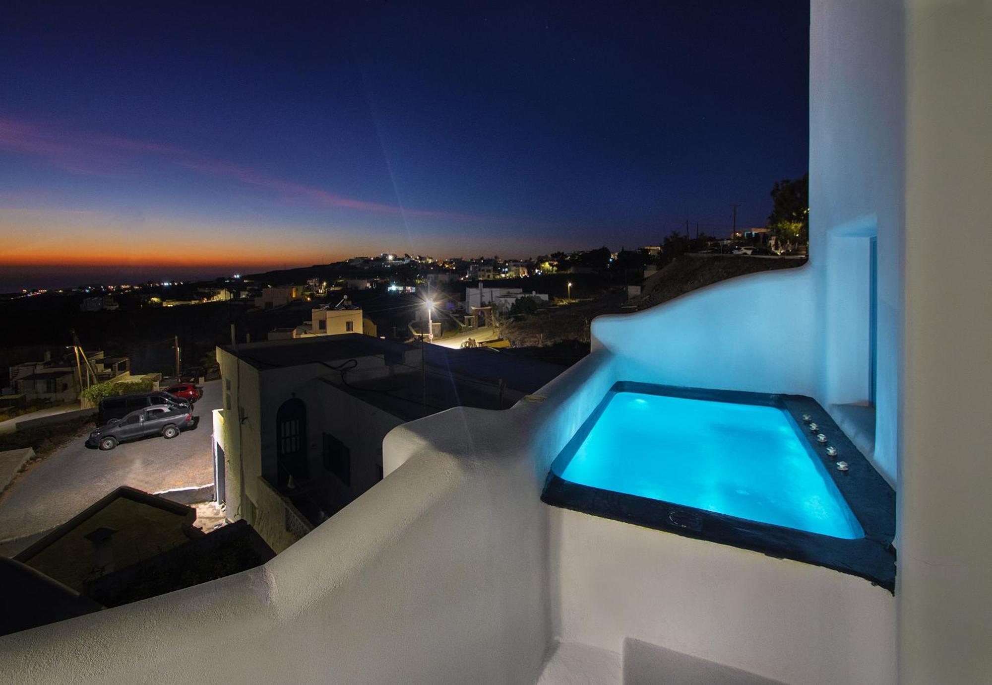 Aegean Blue Suites Пиргос Экстерьер фото